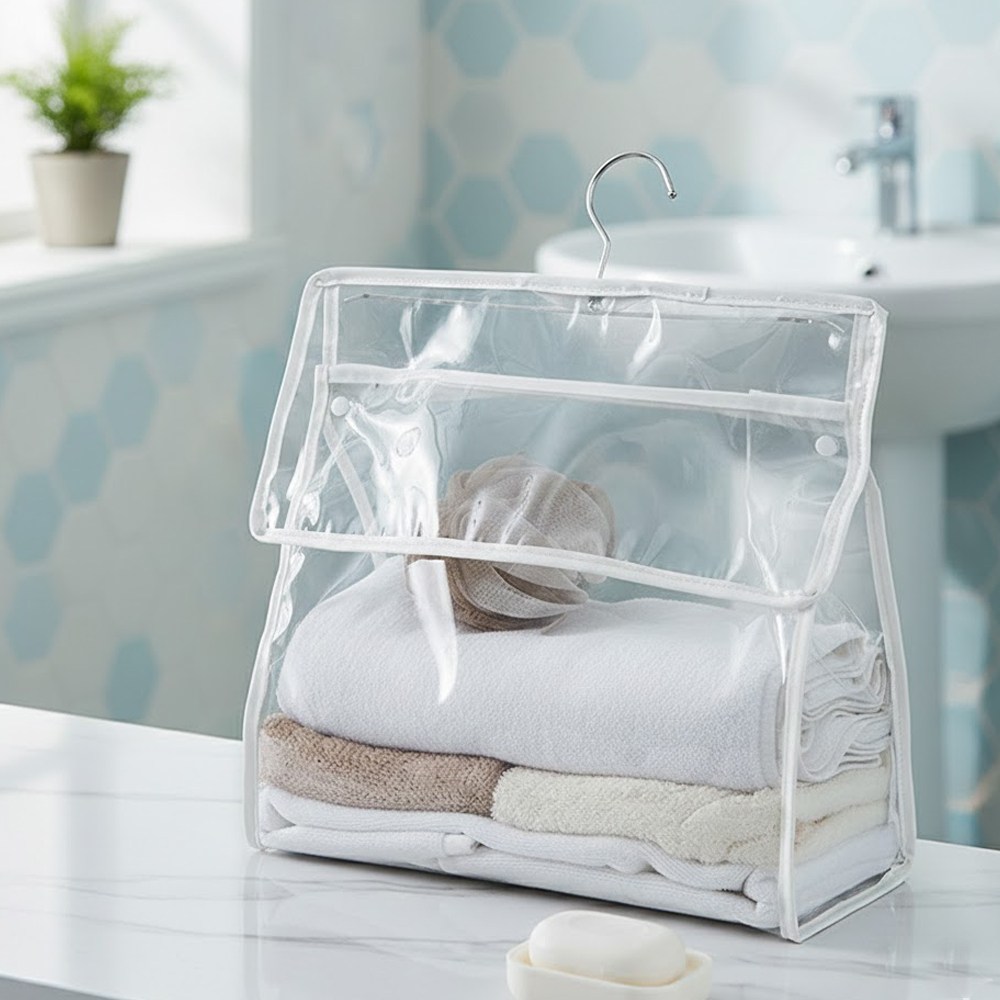 투명 화장실 의류보관함 파우치 6,800원