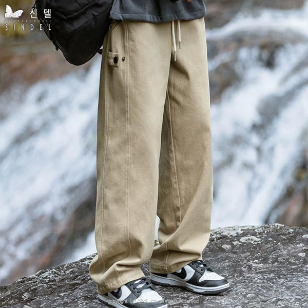 신델 스티칭 루즈 레트로바지 와이드 팬츠 sj1007 38,800원