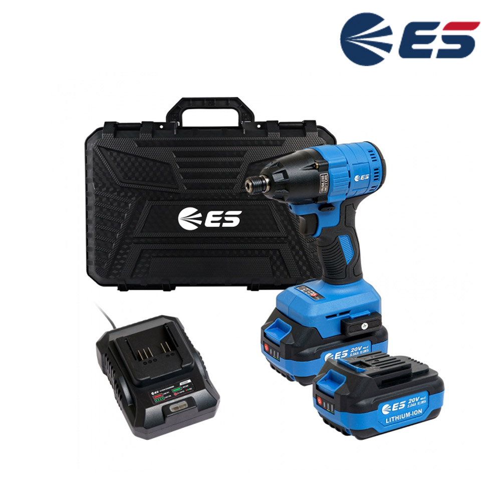 ES산업 20V 무선 임팩트 충전 드라이버 세트 EL20R 205,000원