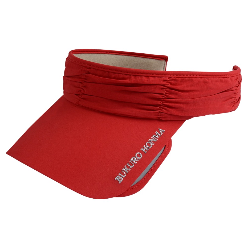 부쿠로혼마 여성용 슬라이드 돌돌이 선바이저 골프 모자 B52WCP91, 1개, 레드 44,720원