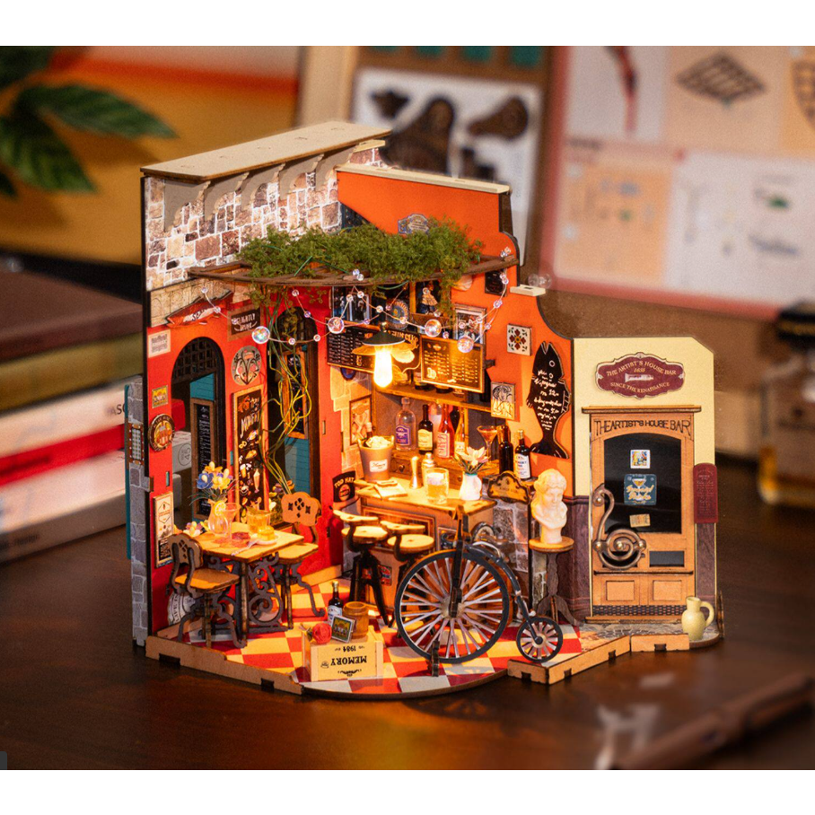 ROBOTIME 로보타임 ROLIFE 하우스 미니어처 ROBOTIME 만들기 로라이프 조립 DIY 모형, 첼시 바 45,000원