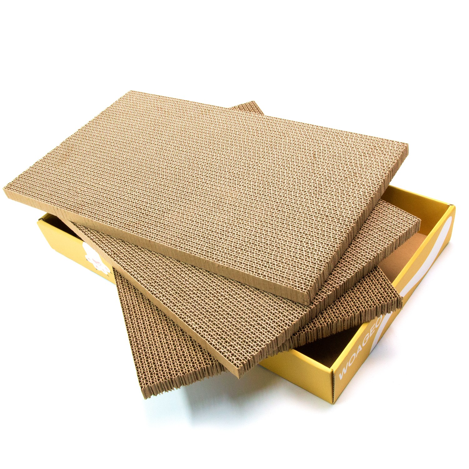 우아지오 실용형 평판형 고양이 스크래쳐 3PC 8,710원