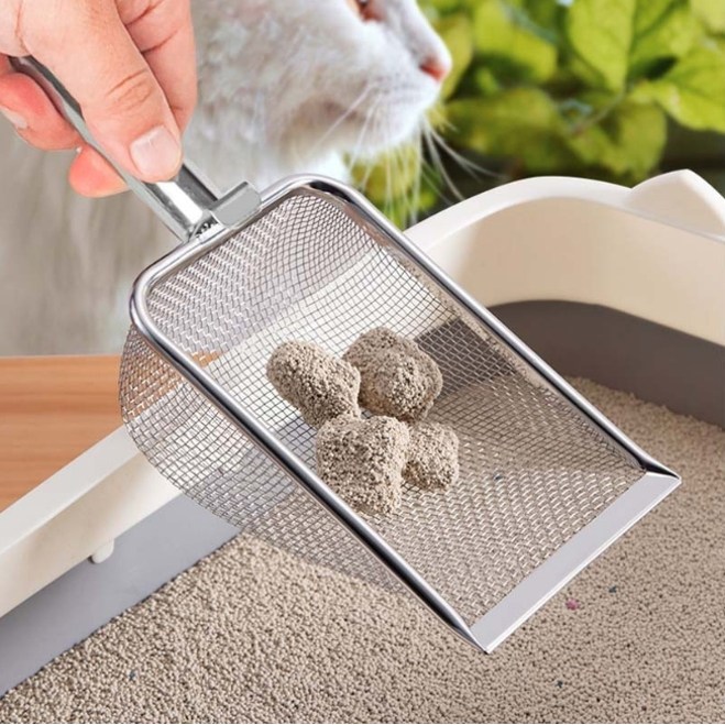 츄르몽 촘촘 고양이 스쿱 배변삽 똥삽 화장실삽 모래삽 4,900원