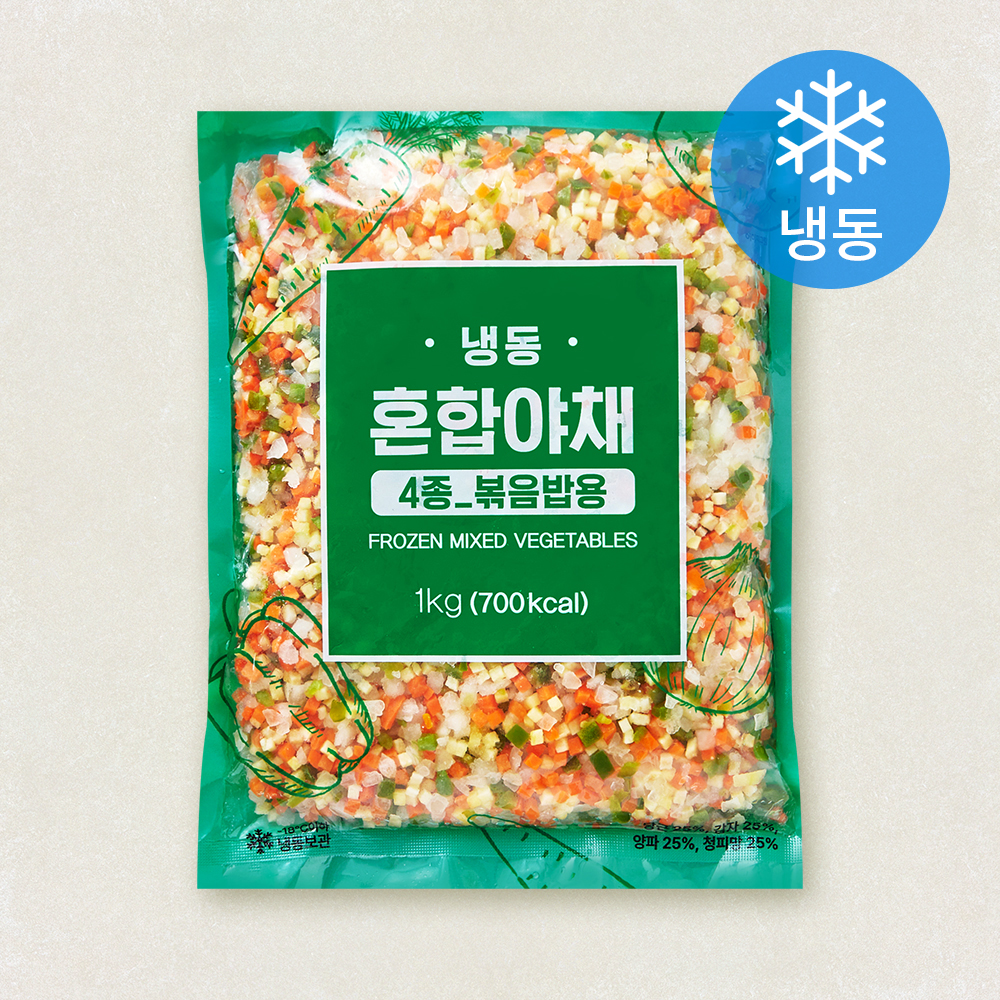 [로켓프레시] 4종 혼합야채 볶음밥용 (냉동) 3,800원