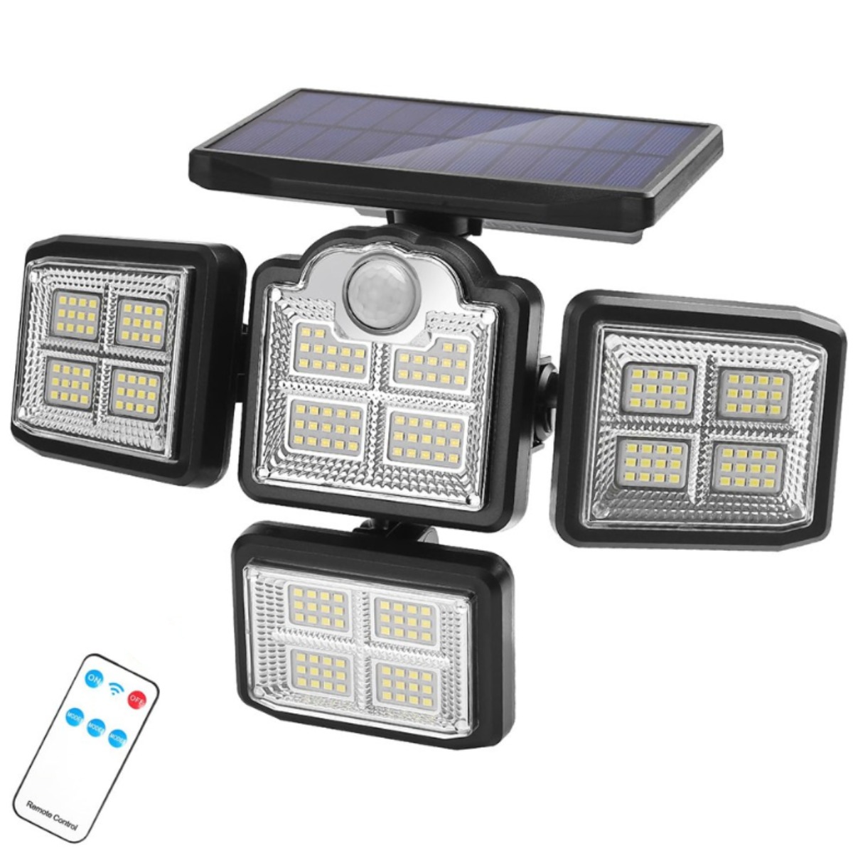 HK.sell 다각도 벽걸이 KC인증 배터리 3000mAh 태양열 198LED 일체형 조명 17,800원