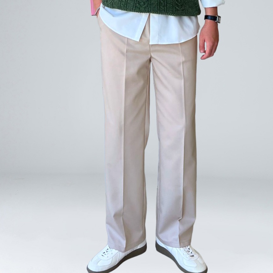 이브클로젯 이황에프엔씨 남성용 핀턱 밴딩 와이드 슬랙스 4319 1 28,300원