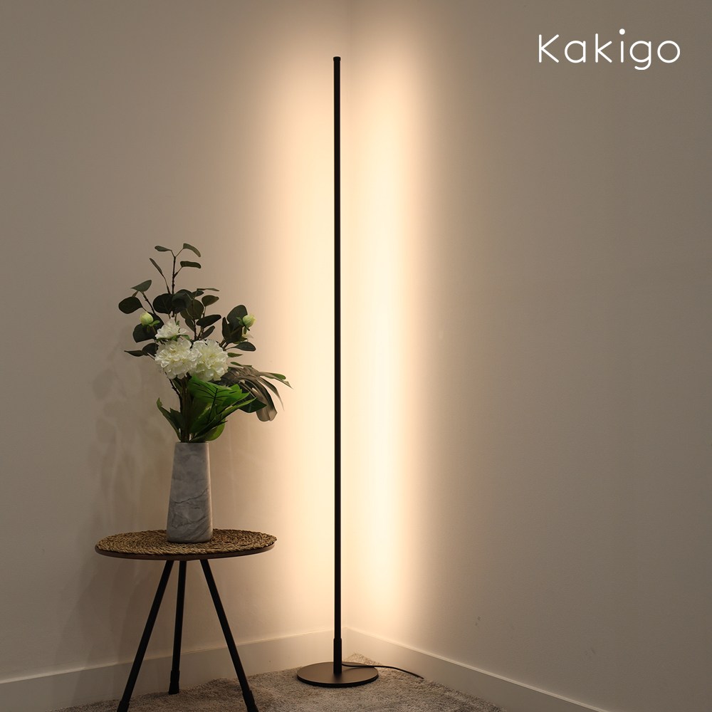 카키고 북유럽 LED 플로어 스탠드 거실 침실 장스탠드 무드등, 라이트옐로우 27,900원