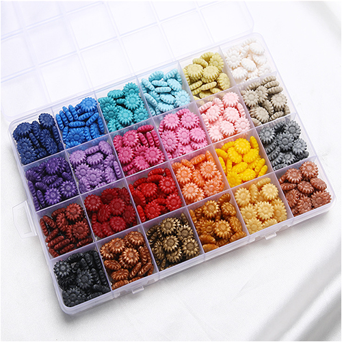 24색 플라워 실링왁스 비즈믹스 세트, NO.3 디자인 24색 플라워 비즈 3번 세트, 1개 11,800원