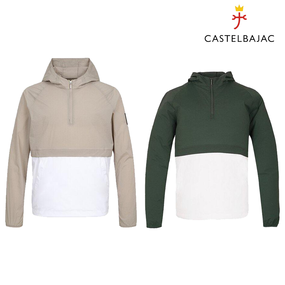 까스텔바작 남성 전체홑겹 후드형 블럭점퍼 BGCMJP202 87,000원