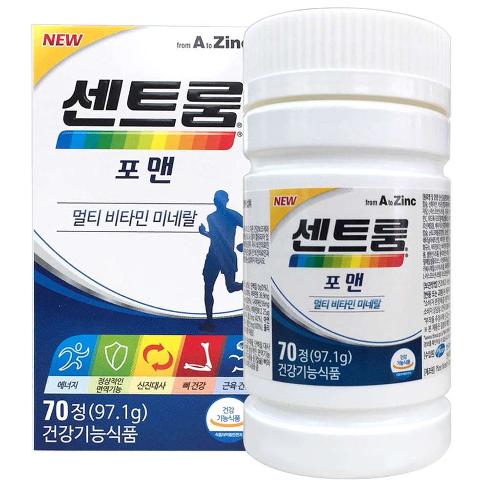 센트룸 포 맨 멀티비타민 미네랄, 70정, 1개 36,000원