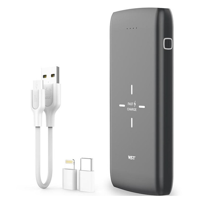 아이히트코리아 슬림 고속 무선충전 보조배터리 10000mAh 17,330원