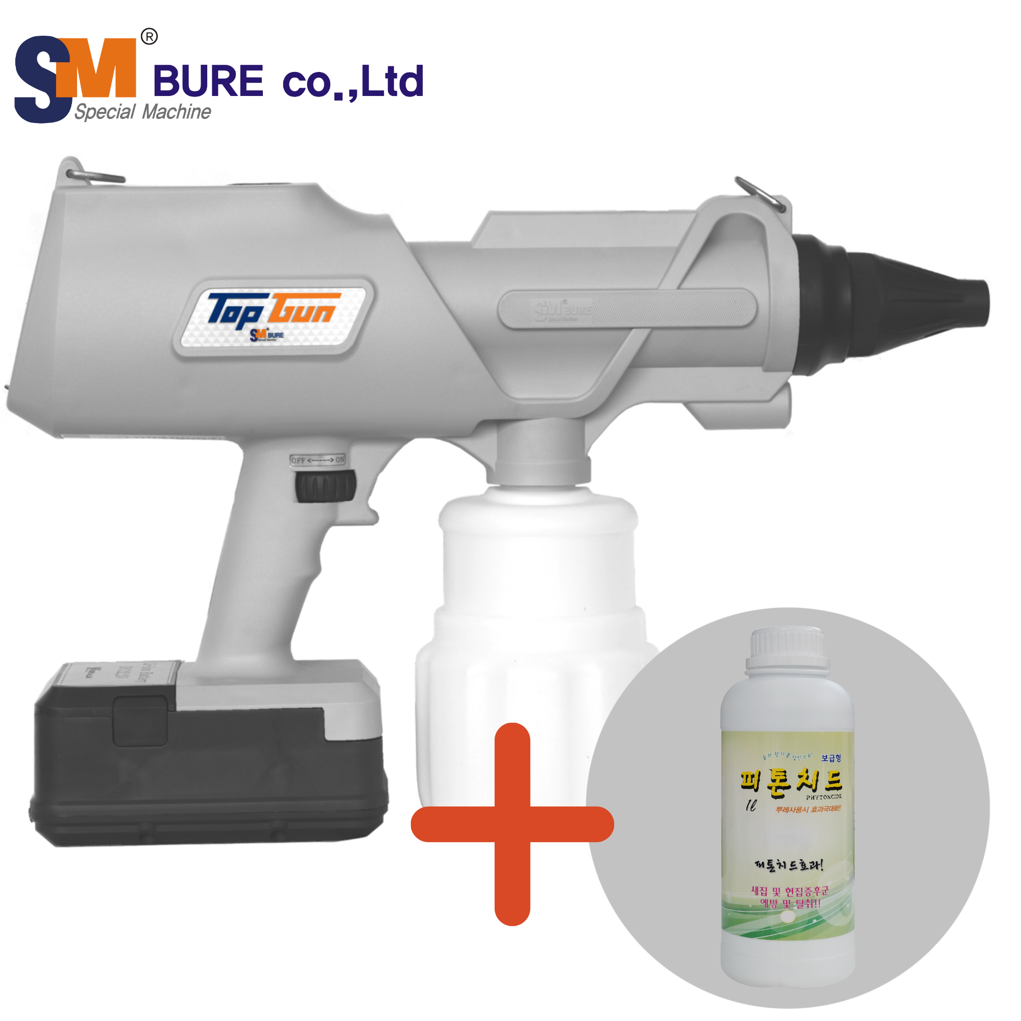 에스엠뿌레 탑건 무선 소독자동분무기  (뿌레피톤치드증정) 750,000원
