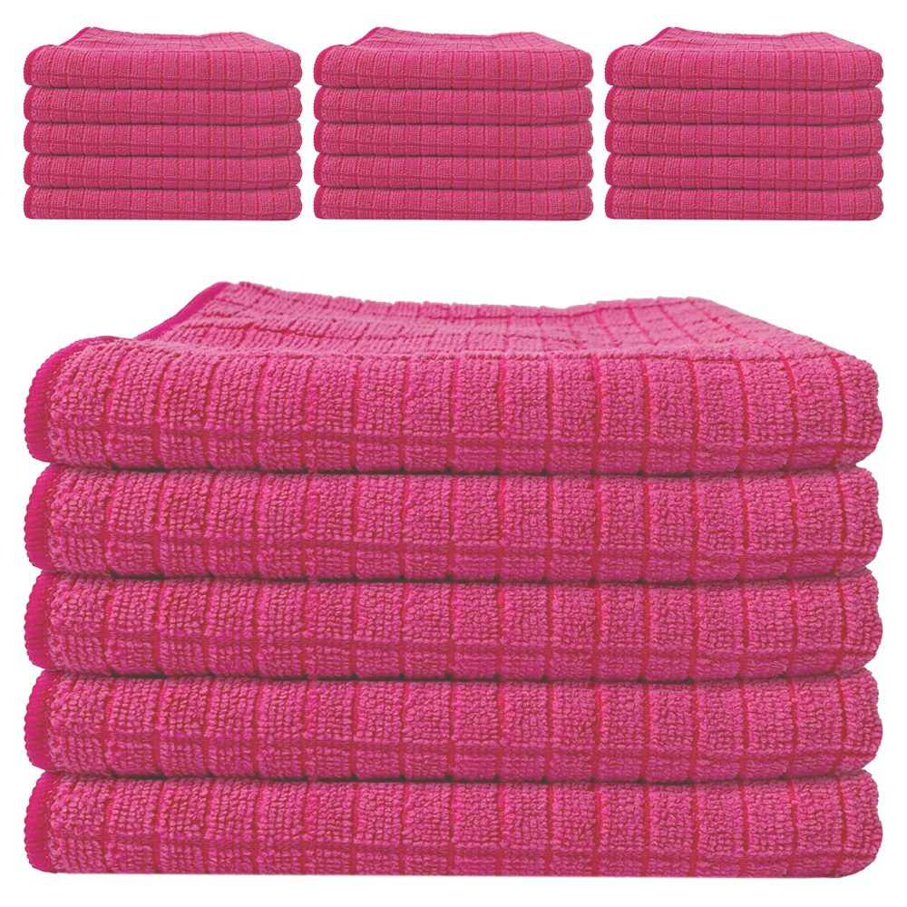 월드크린 고급 극세사 바둑 행주 핑크 17,100원