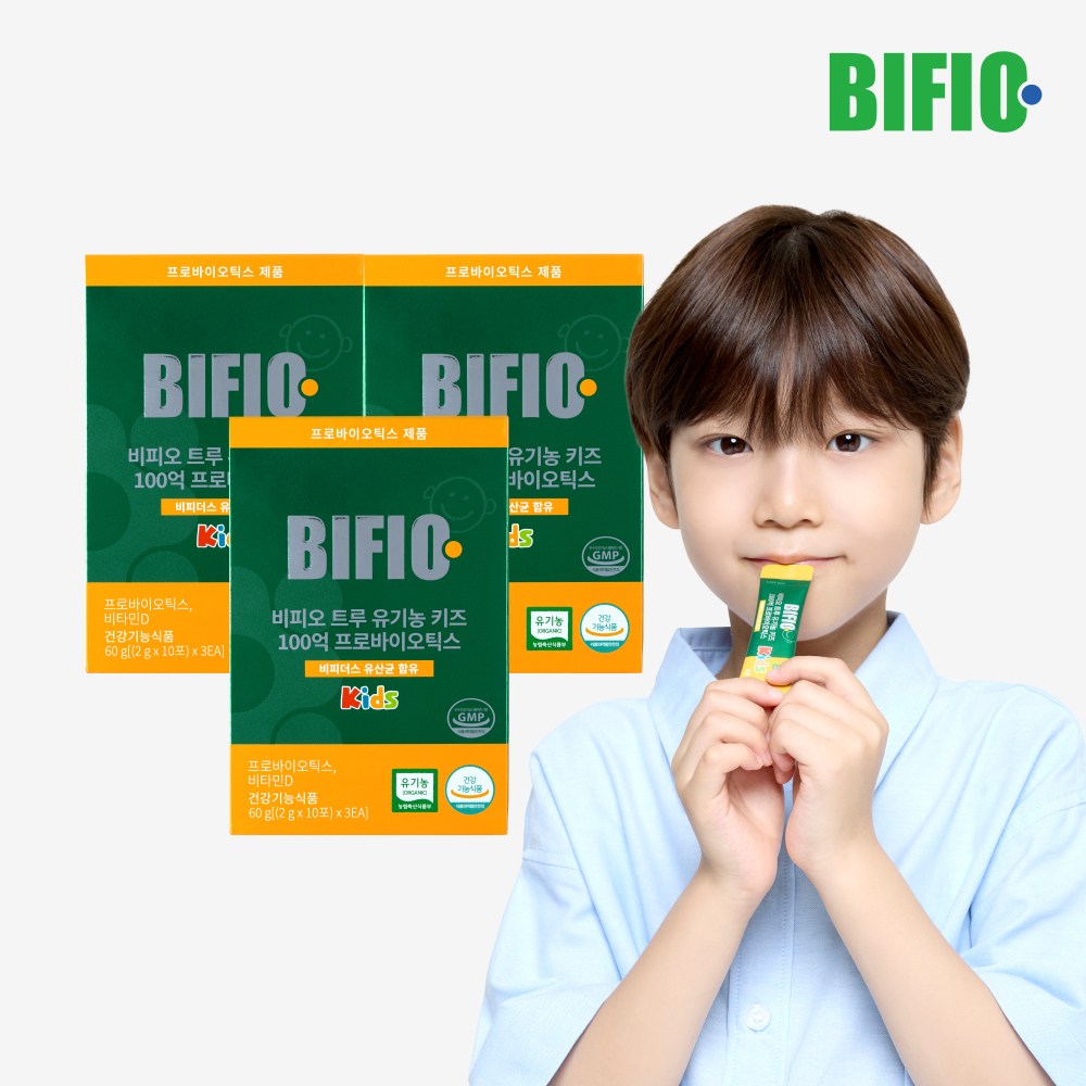 비피오 트루 유기농 키즈 100억 프로바이오틱스, 3개, 30회분 79,000원