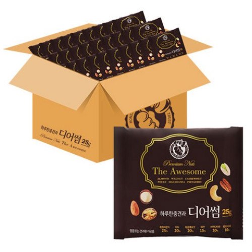 너츠브라더 하루 한줌 견과 디어썸, 25g, 100개 85,900원