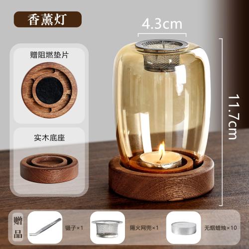 캔들워머 조절형스탠드 전기 중국산 백단향 캔들 향로 가정 거실 서재 유리 촛대 홈 장식 39,670원