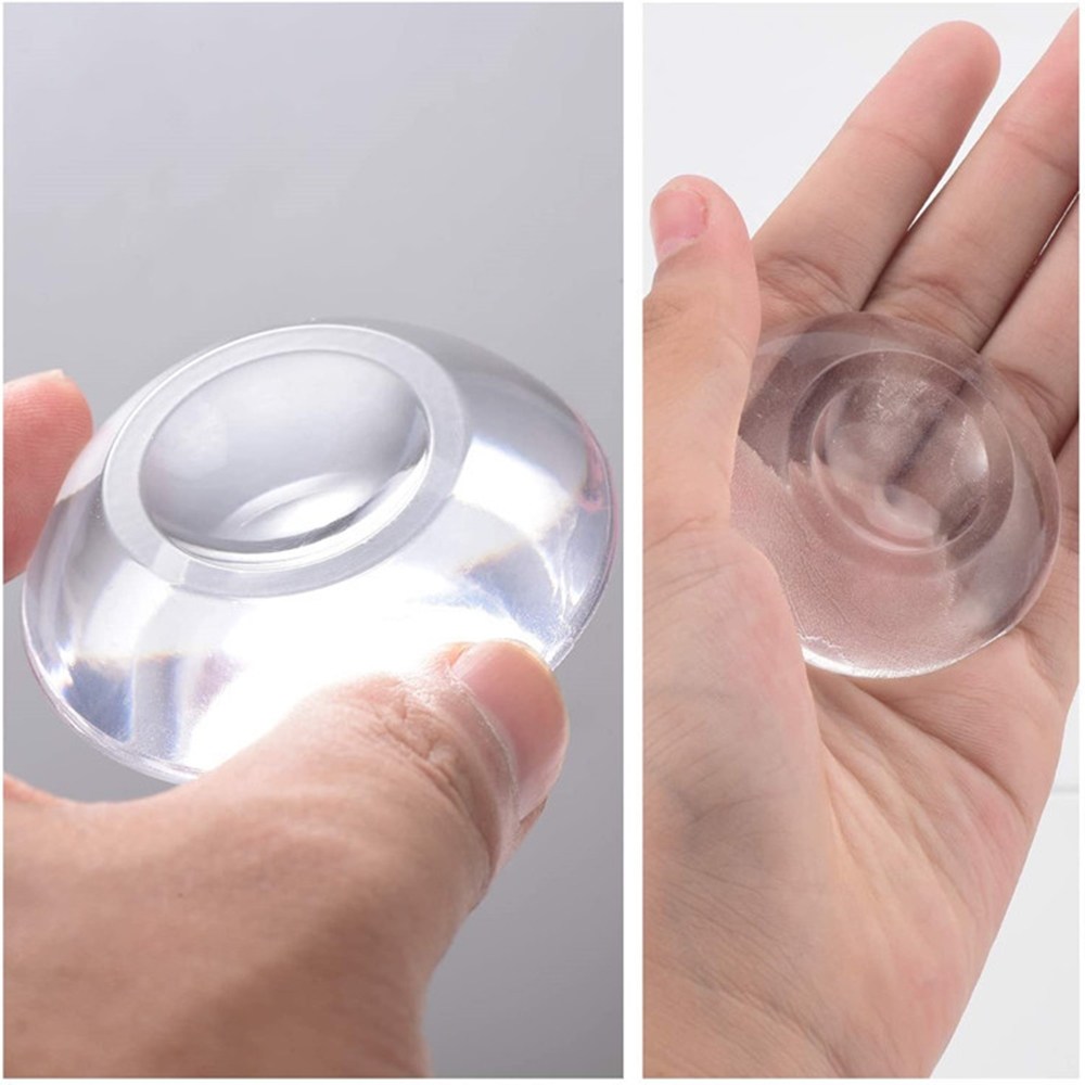 IDEA1st 젤리 문쾅 도어 가드 투명 문콕 문꽝 방지 문 소리 방문 범퍼 실리콘 쿠션, 원형-5cm, 2개 5,900원