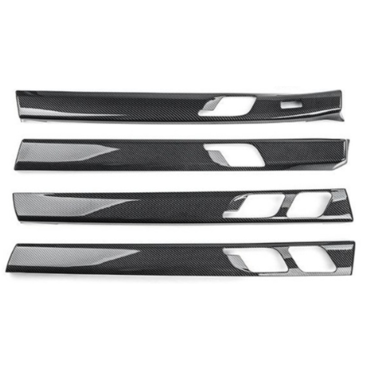 유투카 호환 디올뉴 그랜저 GN7 튜닝 용품 도어프레임 커버 우드 카본 몰딩 차량 기스방지 드레스업, 무광우드-도어프레임 커버 5P, 기타 59,800원