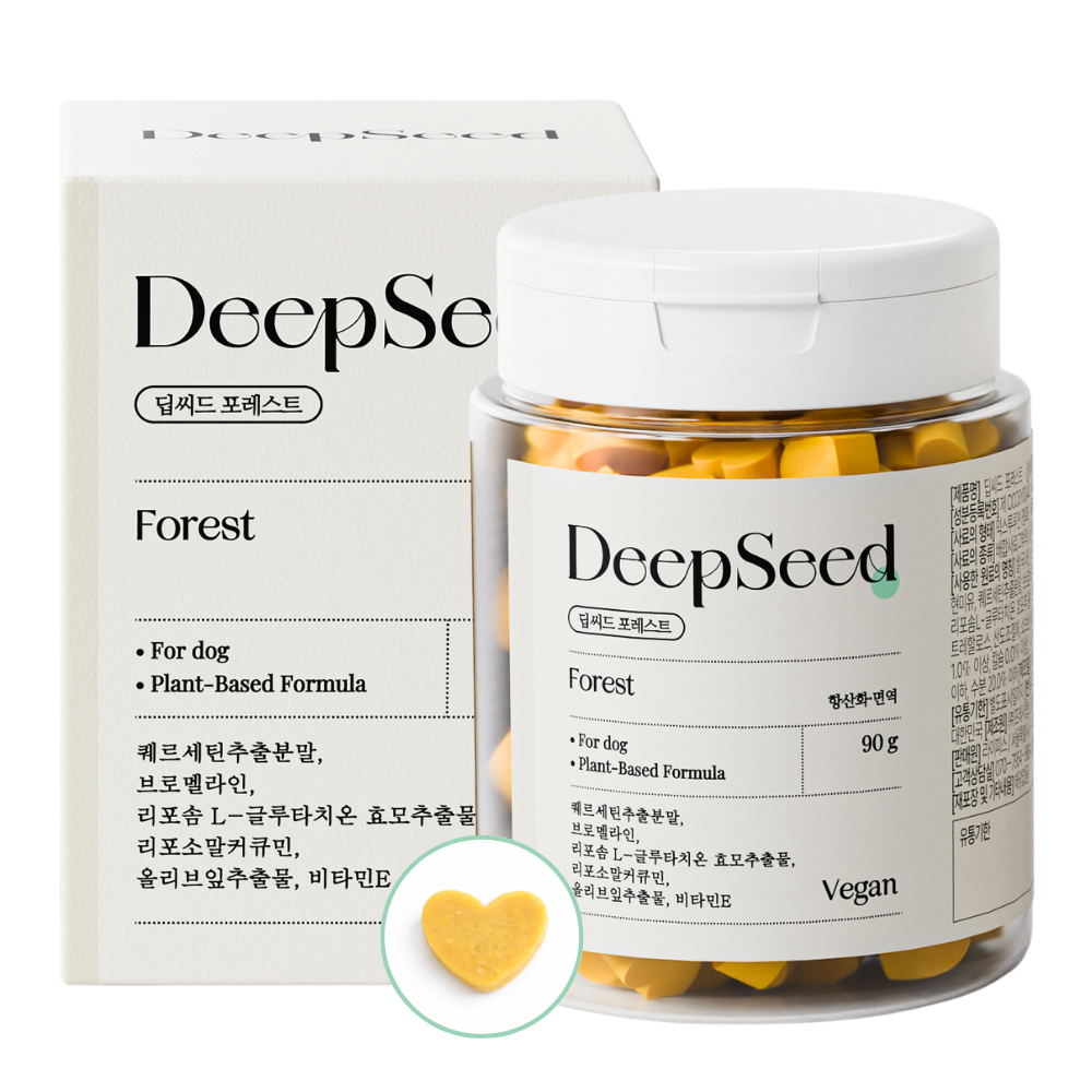 딥씨드 포레스트 비건 강아지 항산화제 눈물자국, 1개, 면역/항산화, 85정 32,000원
