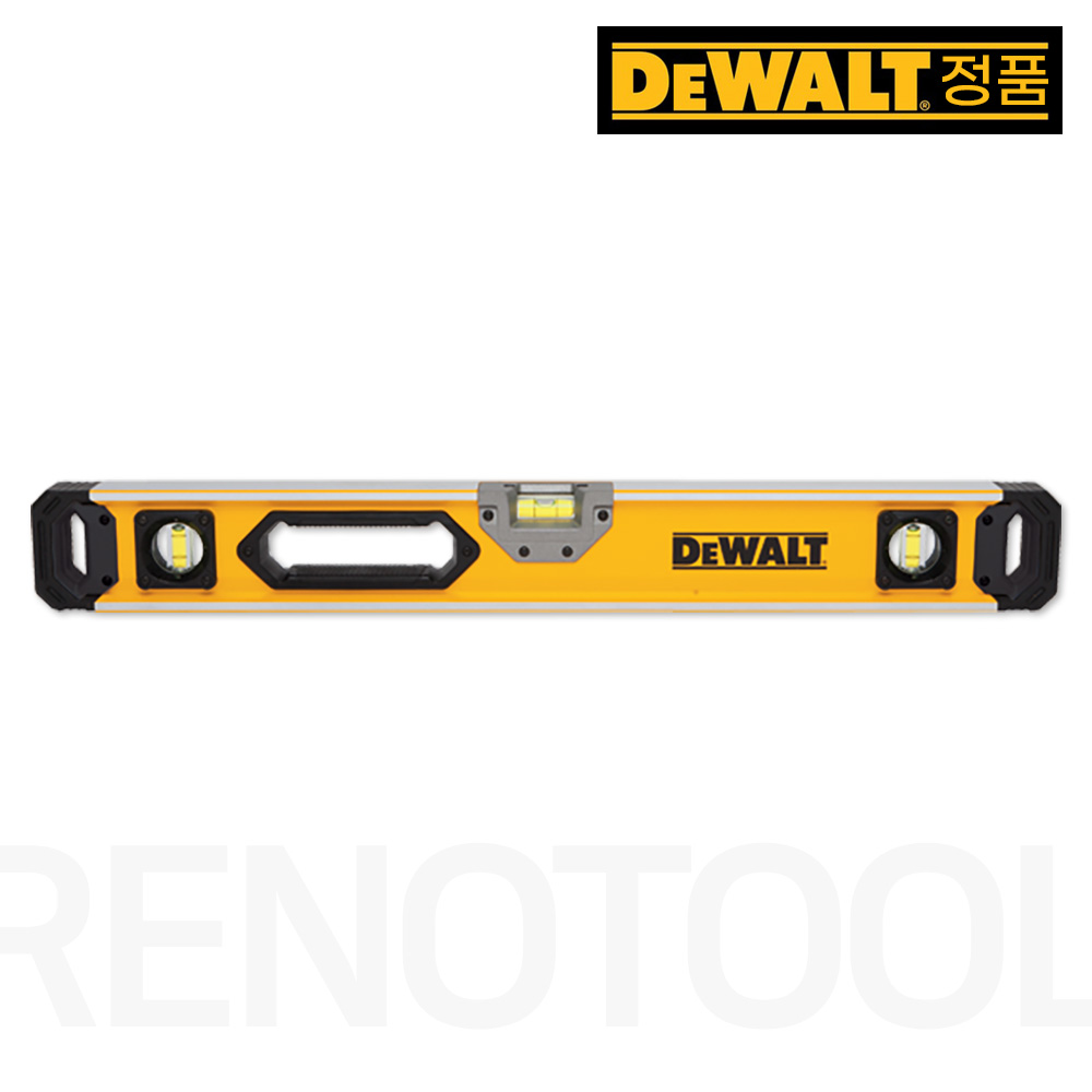 디월트 DWHT43025 박스 빔 광폭 자석수평 600mm(24인치) 3way 블록 바이얼 46,100원