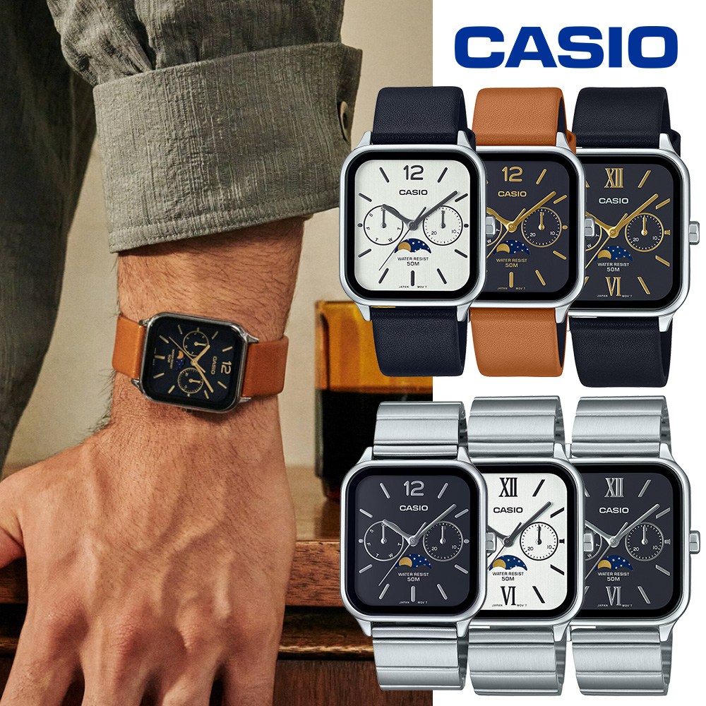 백화점AS 카시오 스탠다드 문페이즈 손목시계 MTP-M305 지코스모 공식수입 148,250원