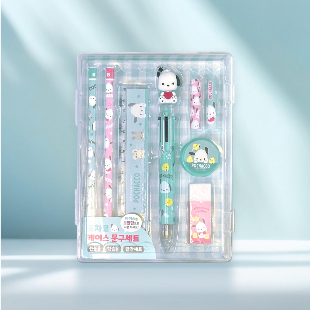 산리오캐릭터즈 포차코 문구세트 산리오 정품_Pochacco 4,000원