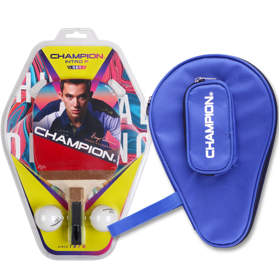 참피온 펜홀더 탁구라켓 INTRO P + 라켓 케이스 RC-30 세트, INTRO P + RC-30, 1세트 34,850원
