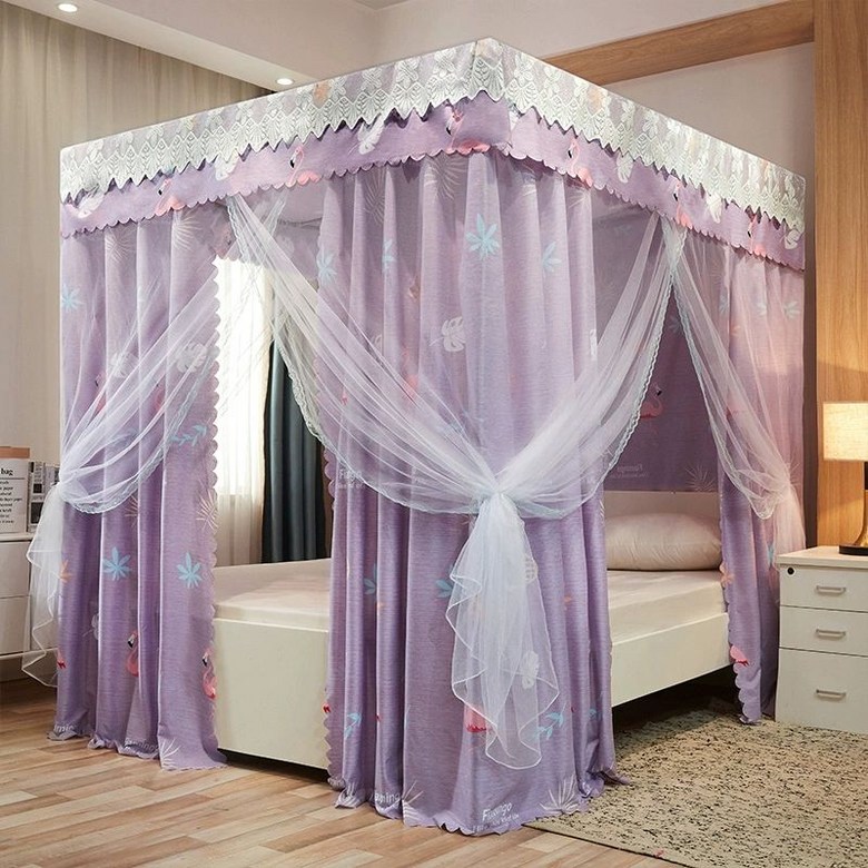 사각 난방텐트 방한텐트 침대 보온 텐트 수면 암막 그린 63,100원