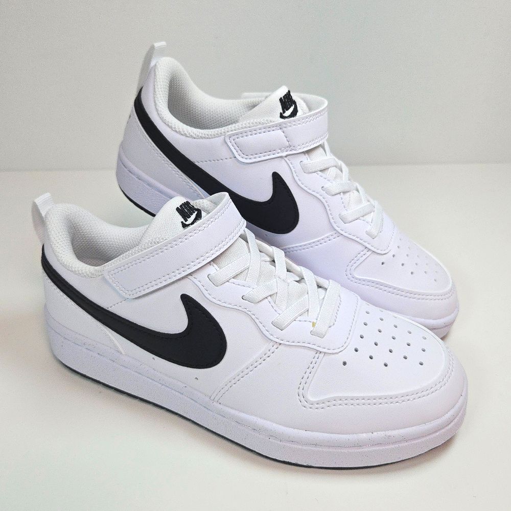 나이키 코트버로우 키즈 운동화 화이트 PS 리크래프트 로우 찍찍이 아동 스니커즈 초등학생 발편한 신발 55,400원
