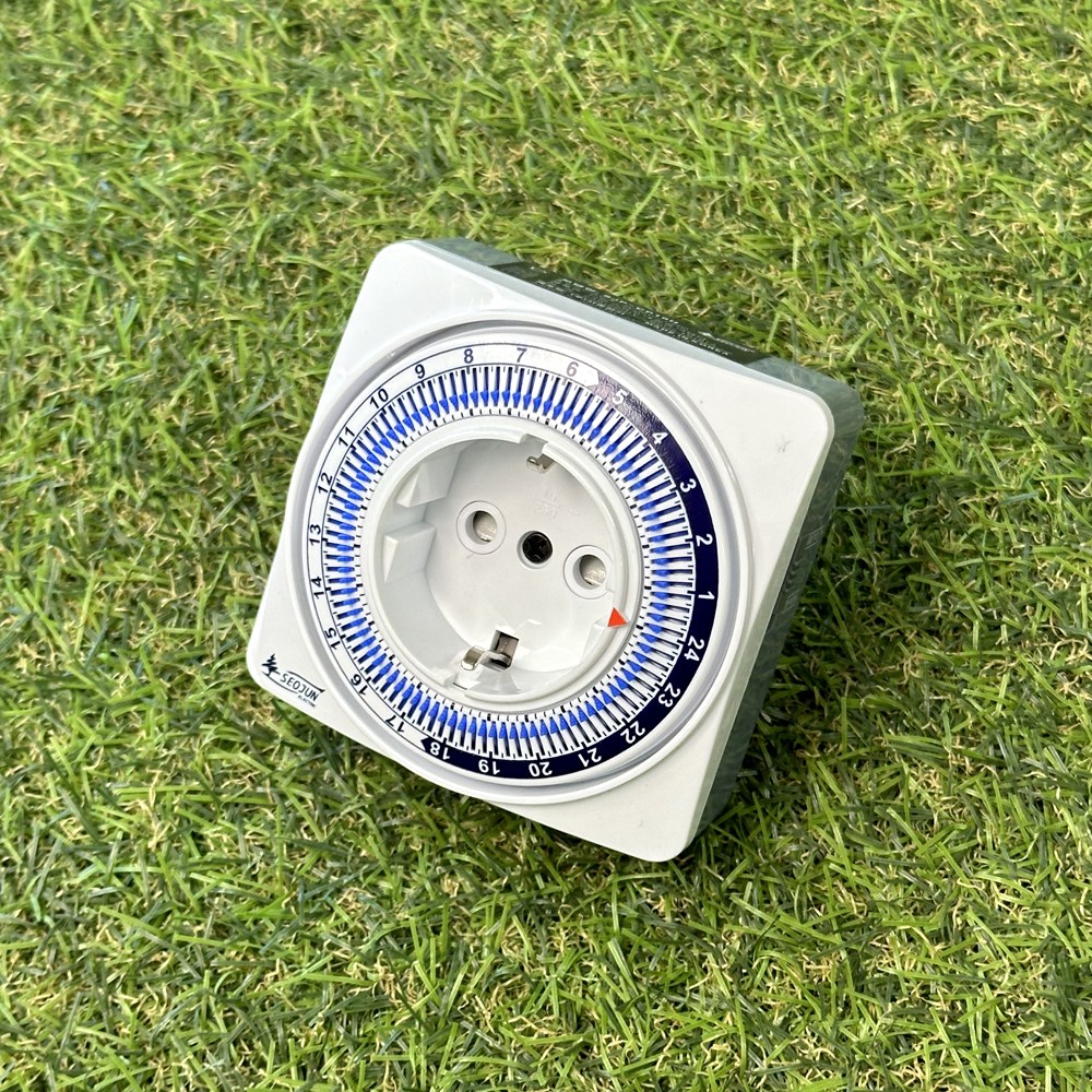 [무료배송] 국산 서준전기 고용량 타이머 콘센트 하이블루 자동 전등전원 전기 절감기 24 시간 타임스위치 간판 13,590원