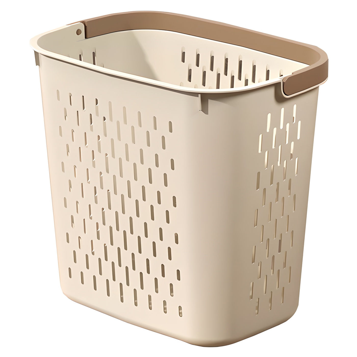 리빙공감 우드톤 빨래바구니, 크림베이지 8,900원