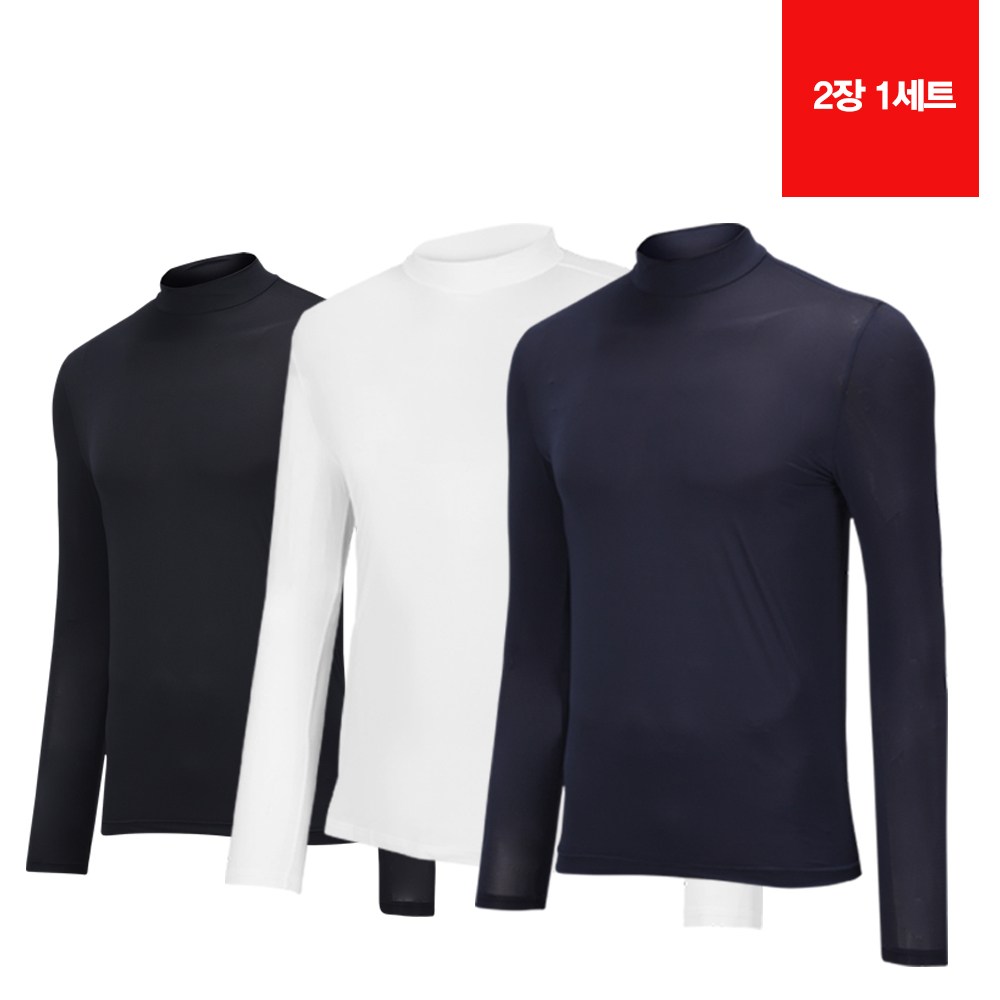 제이엑스알 JXR 발란스스킨 UV기능성 터틀넥 남녀 이너웨어 2장 33,000원