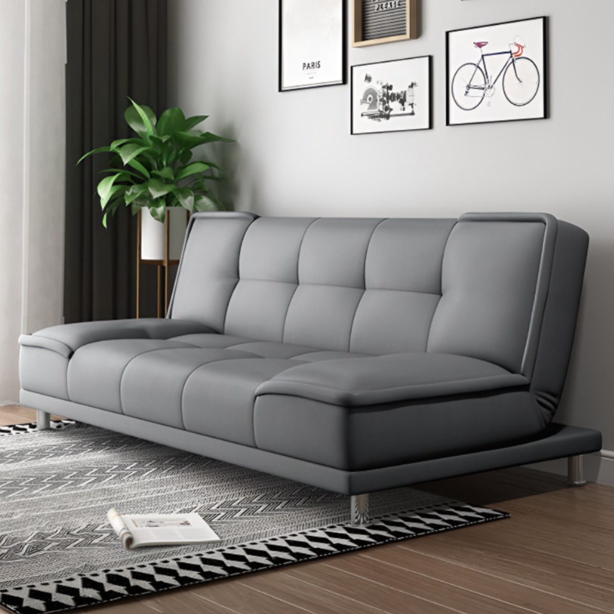 우리네 가구 접이식 소파침대 간이 1인용침대 3인용소파베드  L6 88,000원