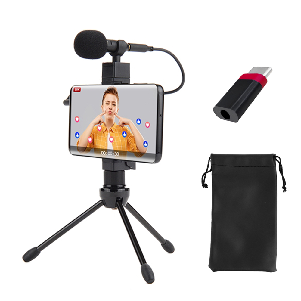 코시 1인 방송용 스마트폰 삼각대 마이크 세트, MK3417 22,400원