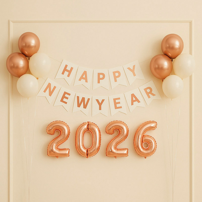 피앤비유니티 해피뉴이어 풍선 가랜드 세트 10,900원