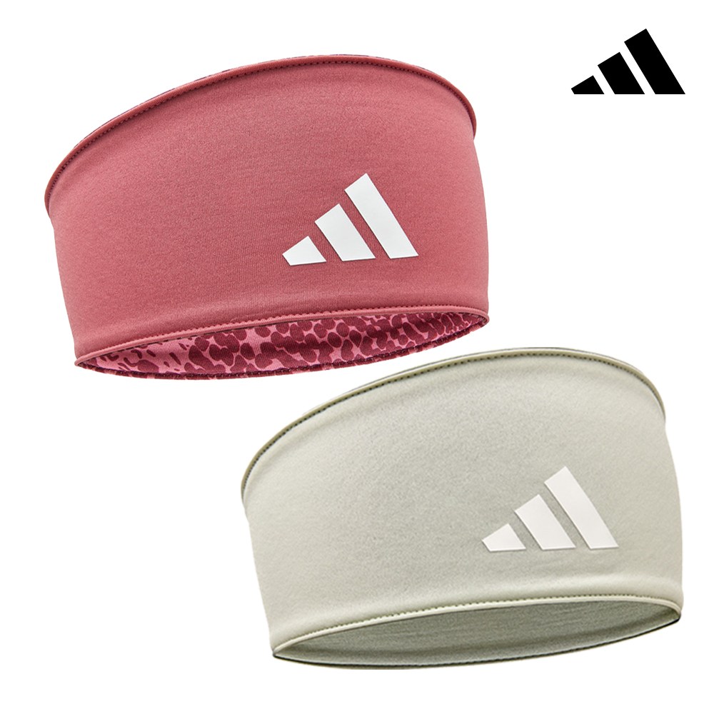 1+1 아디다스 뉴로고 양면 리버시블 더블사이드 스포츠 헤어밴드 31,300원