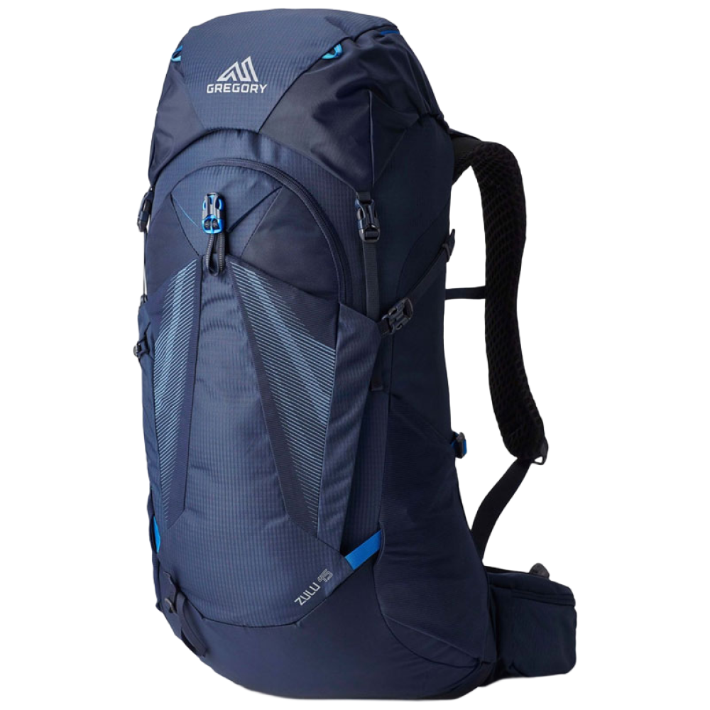 그레고리 줄루 45L 백팩 남성용 등산 가방 트레킹 배낭 (레인커버 증정), HALO BLUE 312,000원