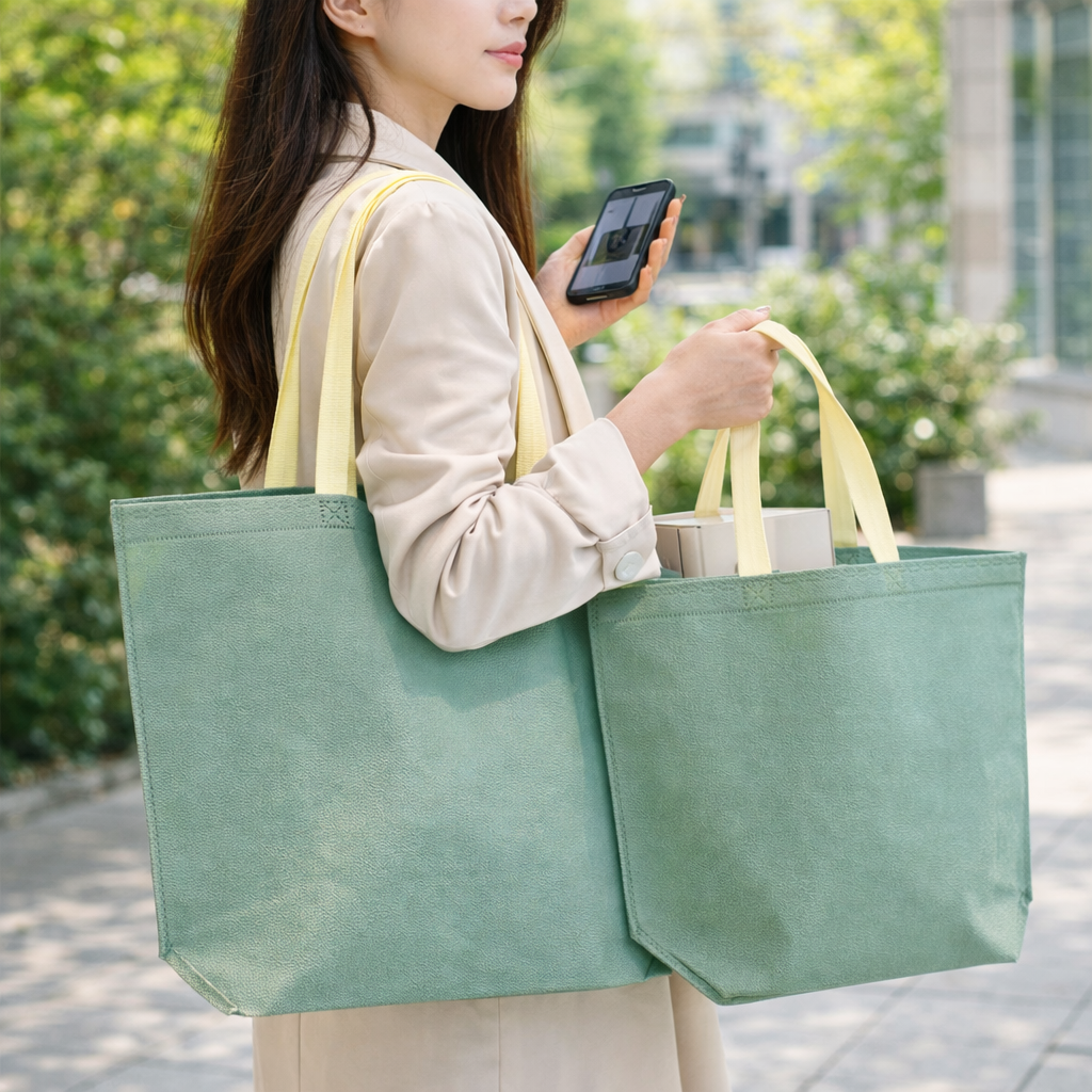 다용도 부직포 가방 10개 세트 장바구니 쇼핑백 에코백 가성비 대용량, 레드 소, 10개 6,980원