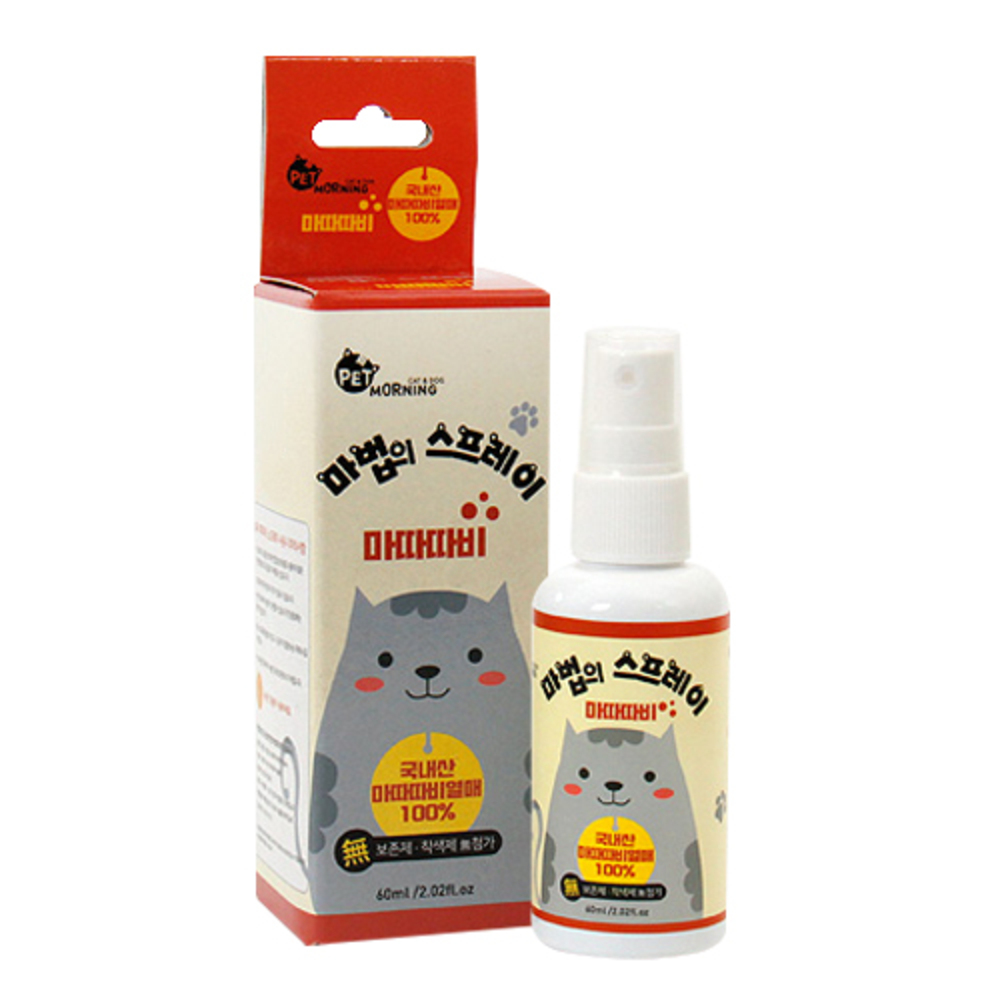 펫모닝 마법의 스프레이 고양이 간식 마따따비 PMC-380 4,160원