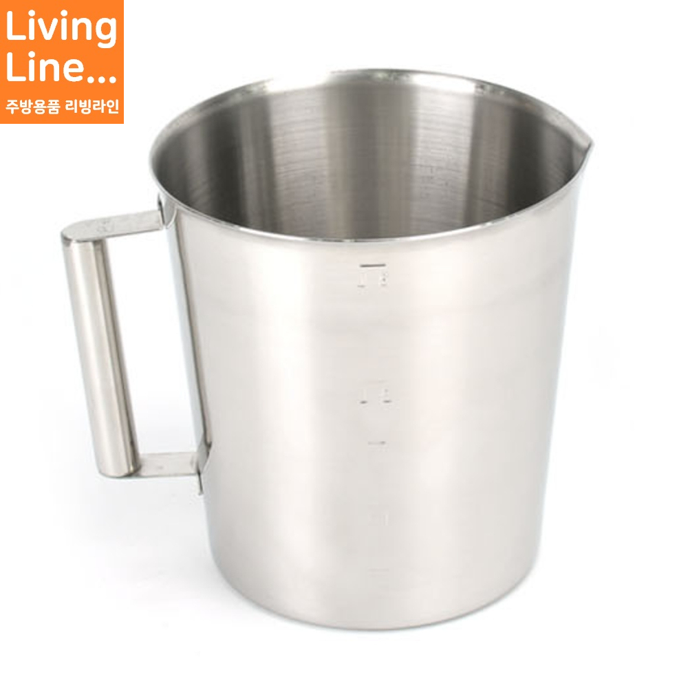 다양한 용량의 스텐 계량컵 제과 제빵 베이커리 눈금 계량컵 대용량 대형 계량용 컵 위생적인 스테인리스 10,800원