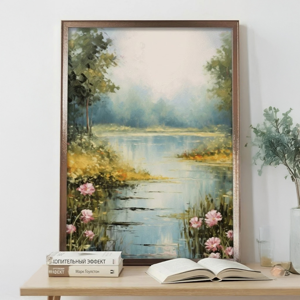 UV 아크릴 인쇄기법 수채화 NO3, 로즈골드 39,900원