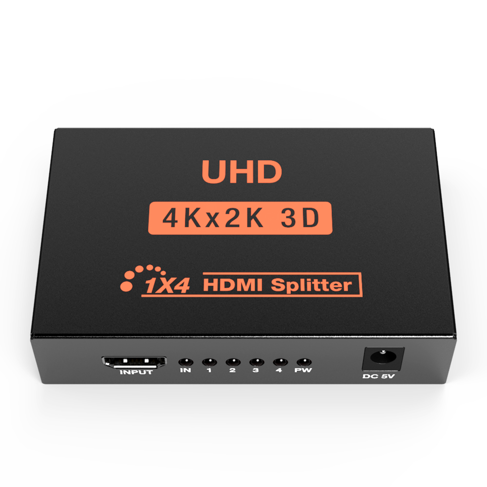 넥스트유 4K 고해상도 HDMI 4포트 분배기, 1:4 HDMI 모니터분배기-{NEXT-514SP4K}, 1개 24,000원