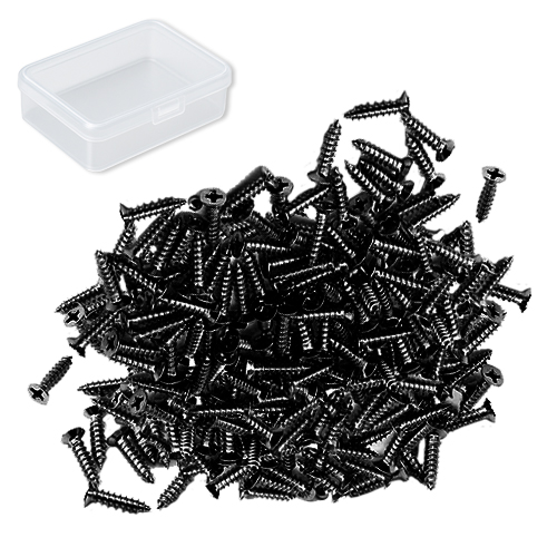 OON 접시머리 탄소강 니켈 도금 십자 나사 블랙 660p 5,900원