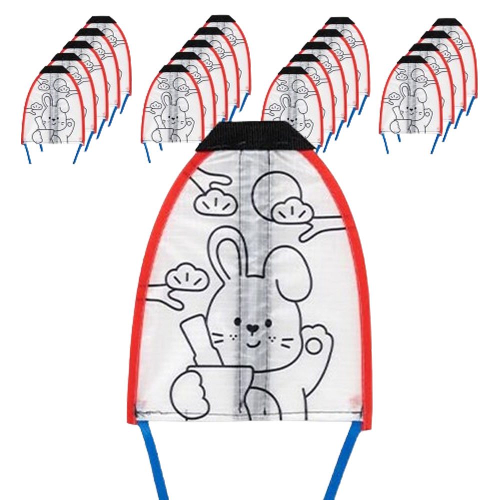 민화샵 고무줄 연날리기 만들기 S230132C, 달토끼, 20개 35,600원