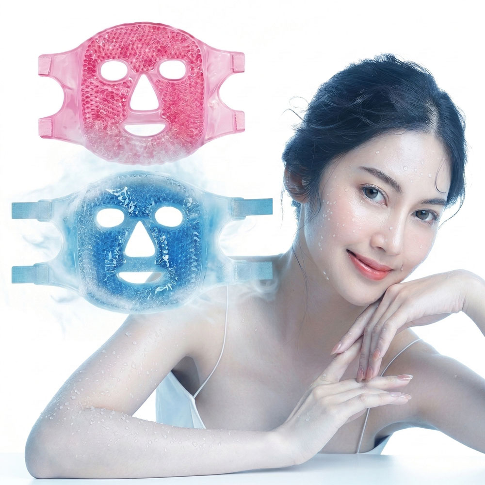 다이쏘 페이스 비즈 얼굴 냉온 찜질팩, 1개, 스카이블루 12,900원