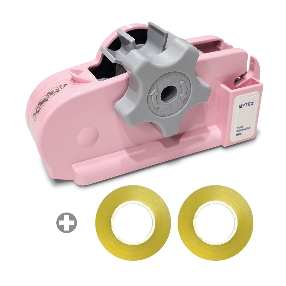 테이프커터기 모텍스 미니 핑크 + 리필테이프 15mm 2개 세트 11,000원