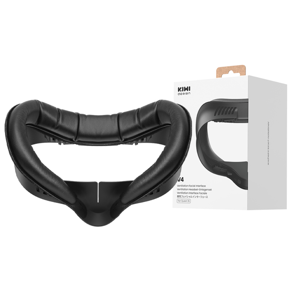 키위 디자인,KIWI design,VR 안면폼 커버,얼굴 인터페이스, 퀘스트 3S 전용,환기형 디자인, 1개, Q2-5P 29,990원