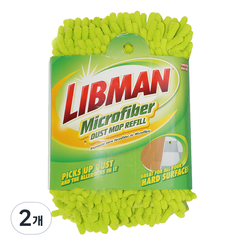 리브만 먼지청소 핑거 극세사 리필 걸레 그린 41,650원