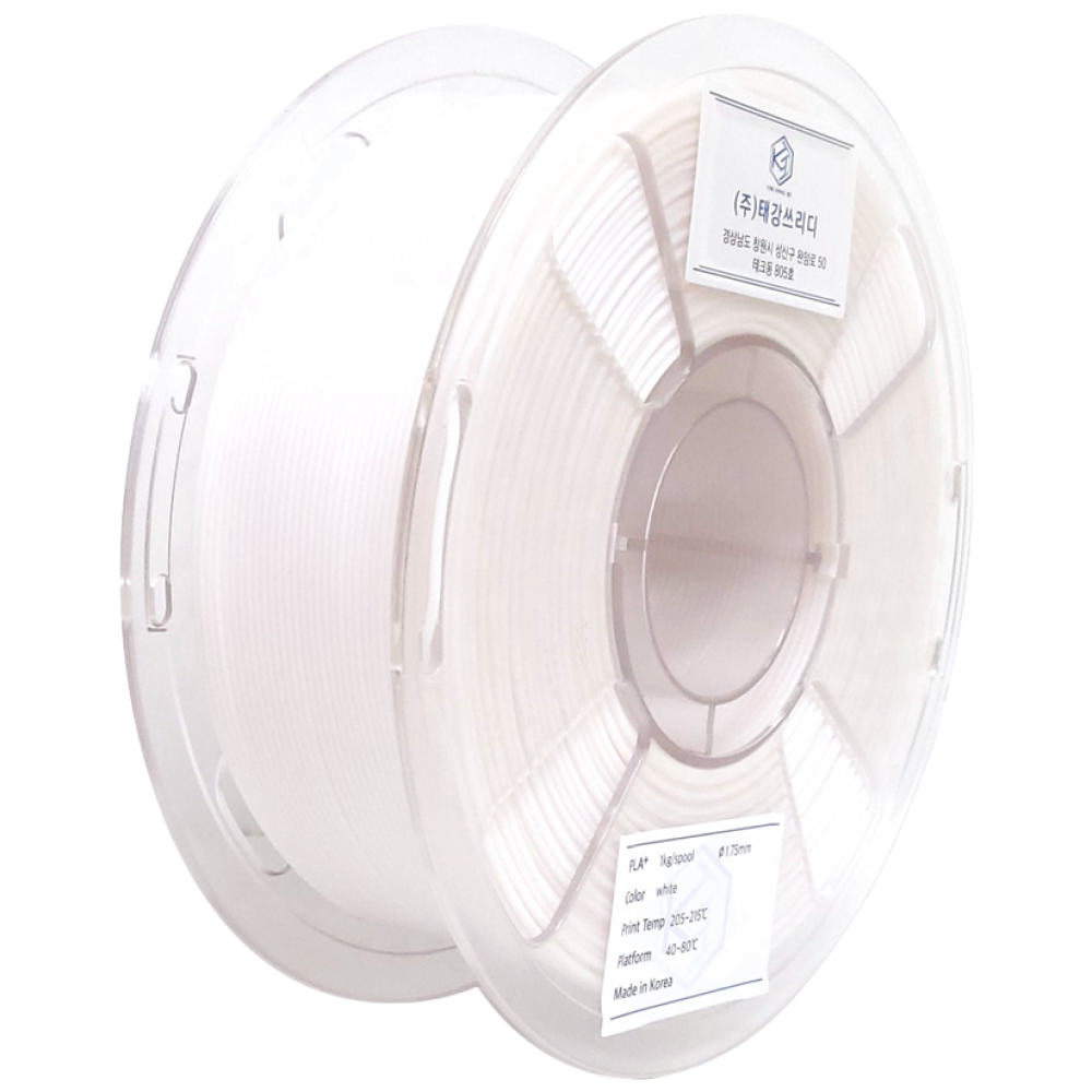 고품질 국산 PLA+필라멘트 1kg/1.75mm 3D프린팅 펜재료 뱀부랩호환 17,600원