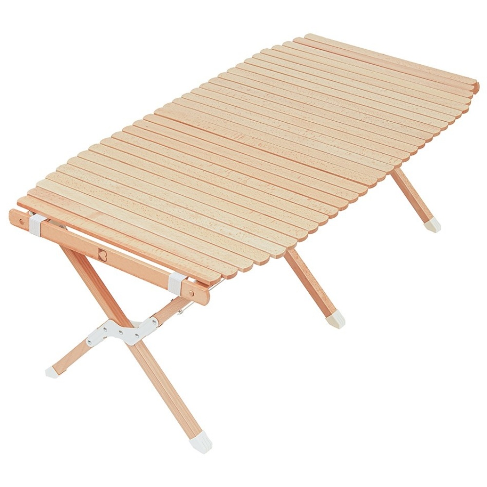 포블리스 원목 캠핑 롤테이블 1200, 아이보리 112,000원